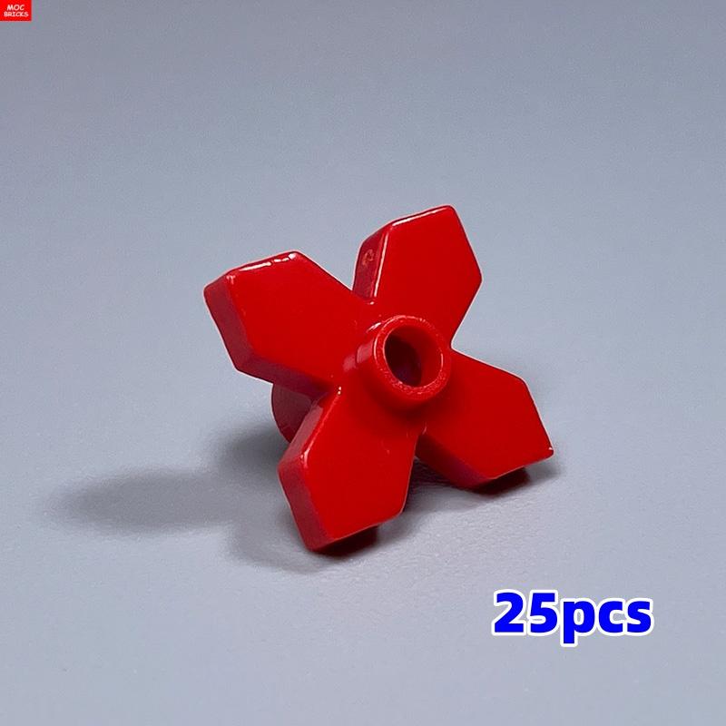 MOC Кубики Цветок Трава Лист Город 32607 32606 18853 Аксессуары Смотреть DIY Образовательные Строительные Блоки Подарки для Детей