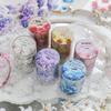 Блокнот на ПЭТ-ленте серии Gem Garden: Европейский коллаж из роз и цветов, 6 дизайнов