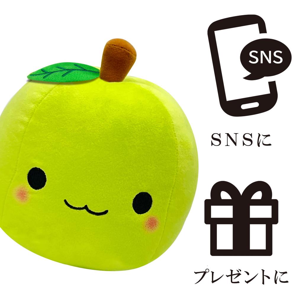 Мягкая игрушка-талисман, милая, пушистая, мягкая, подушка, игрушка, исцеление, подарок, украшение (яблоко, зеленый)
