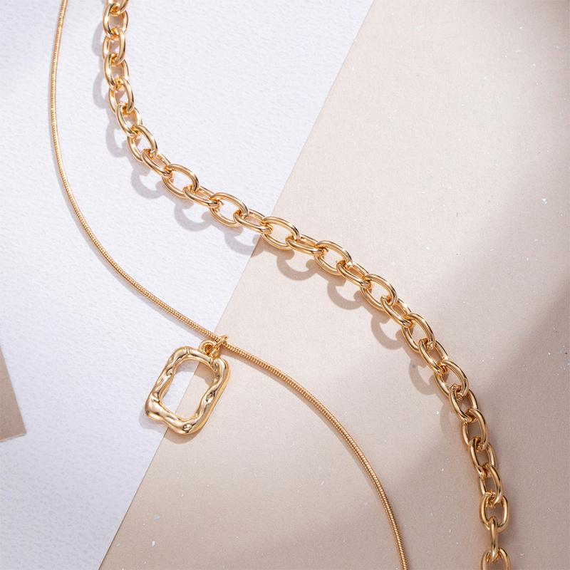 Богемный замок, модное изысканное ожерелье, цепочка на ключицу, женские украшения на воротнике