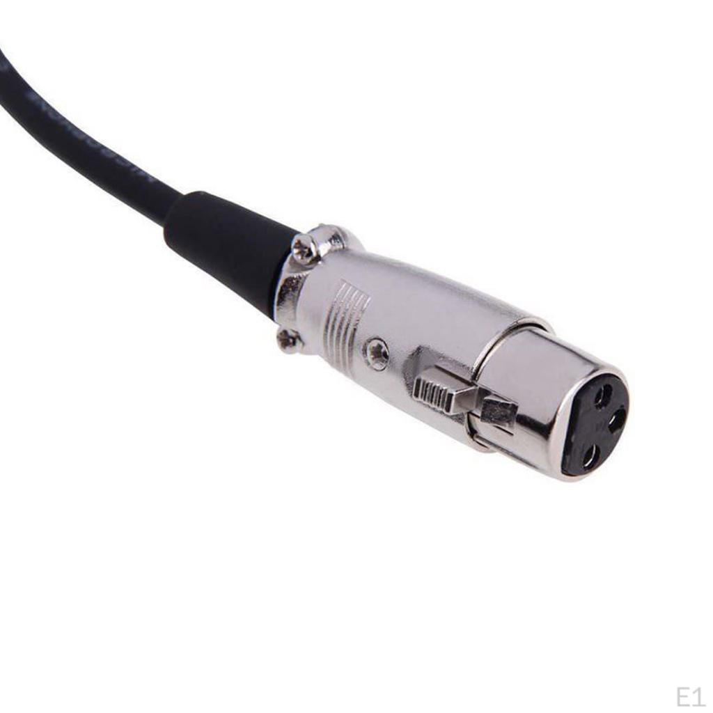 Аудиокабели XLR «мама» и «папа» TRS 3,5 мм для стереомикрофона, 300 см/10 футов