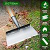 Outdoor Garden Shovel with Glove Garden Cleaning Shovel Steel Flat Shovel Ice Shovel Multifunctional Planting Weeding Farm Tool