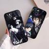 Black Butler Phone Case for Xiaomi Poco C40 C51 C50 C55 C65 C71 C75 C85 F8 F7 F6 F5 F3 F2 X7 X6 X4 X3 M7 M6 M5 M4 M3 M2 Pro