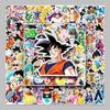 Набор из 100 наклеек Аниме Dragon Ball для ноутбуков, чемоданов и автомобилей