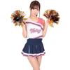 Прекрасный костюм чирлидерши розового цвета, размер M, женский, для косплея, униформа A&TCollection