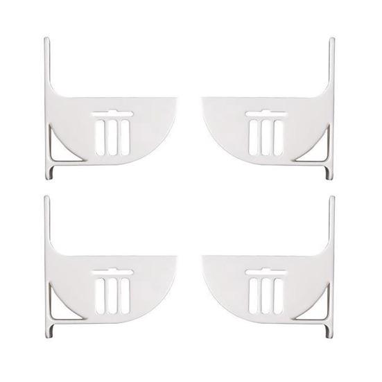 2 пары кронштейнов для хранения, настенный держатель для мешков для мусора, компактный органайзер из пластиковой пленки для кухни и дома