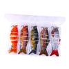 New 18g Multi-Jointed Micro Fish Lure, 6 Sections, Bionic Design for Bass and Asp Fishing.