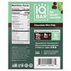 IQBAR Plant Protein Bar, Chocolate Mint Chip, 12 Bars, 45g (1.6oz) Each