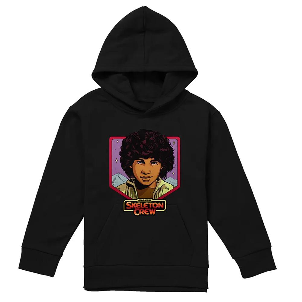 Star Wars: Skeleton Crew Childrens/Kids Wim Badge Hoodie