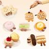 Cute Dessert Series Plush Toy Stuffed Food Cake,Egg Tart,Waffle,Pancake,Macaron,éclair Soft Doll Home Decor Gift for Children