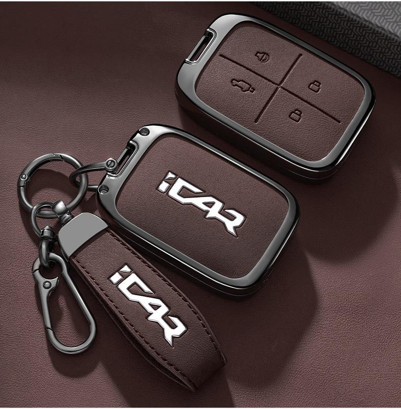 Чехол для ключей Chery iCar V23 2025: Умный Bluetooth-пульт: корпус и защитная сумка