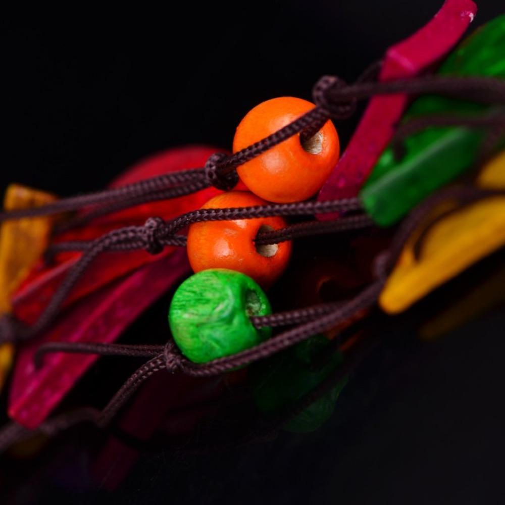 JMXD Богемный Этнический Винтажный Длинный Кулон Ручной Работы в Виде Рыбы Геометрическая Кисточка Деревянная Цепочка для Свитера Унисекс Подарок Модные Украшения