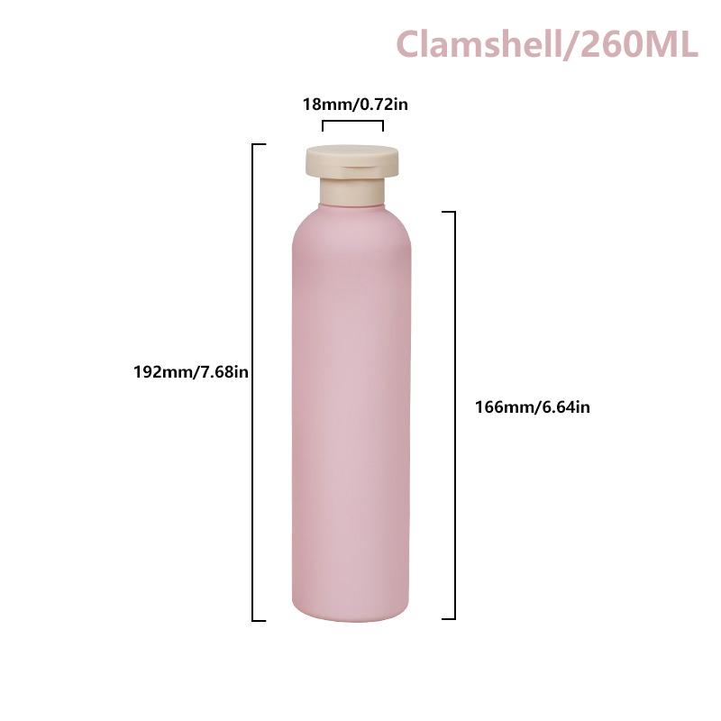 Пустой пластиковый флакон для шампуня с дозатором, флаконы для косметики класса люкс, многоразовые бутылки с дозатором из полипропилена, ящик для хранения в ванной комнате