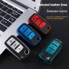 Leather Car Key Case Keys Full Cover Protection Shell Bag for VW Volkswagen Polo Tiguan Passat Golf Jetta Lavida Skoda Octavia
