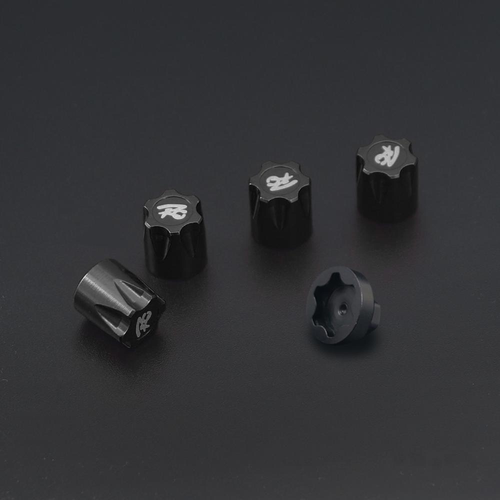 Metal Wheel Rim Center Cap Dust Cap M4 Nut 4PCS for 1/10 RC Crawler Car Axial SCX10 D90 TRX4 TF2 CC01 Capra Upgrade