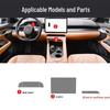 Zeekr 001 Smoked Headlight Film, Transparent Interior & Taillight Film, TPU Dashboard Screen Protector, Wear-Resistant