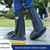 High-Top Waterproof Non-Slip Shoe Covers: Durable, Sandproof, and Snowproof for Outdoor Use by Men and Women