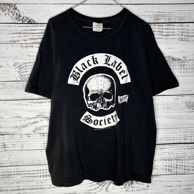 Винтажная футболка BLS Black Label Society с графическим принтом, футболка с изображением группы, футболка для тура, концерта, мужская, размер L