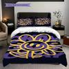 Happy Flower Vibes Bedding 1 Duvet Cover 2 Pillowcase Without Core Duvet Cover And Pillowcase Bedding Set Soft And Comfortable