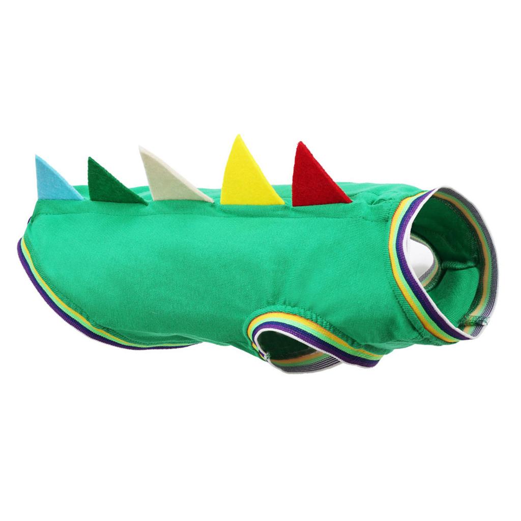 Одежда для таксы Костюм динозавра для маленькой собаки Простой в носке Наряд для косплея питомца для тематической вечеринки Хэллоуина