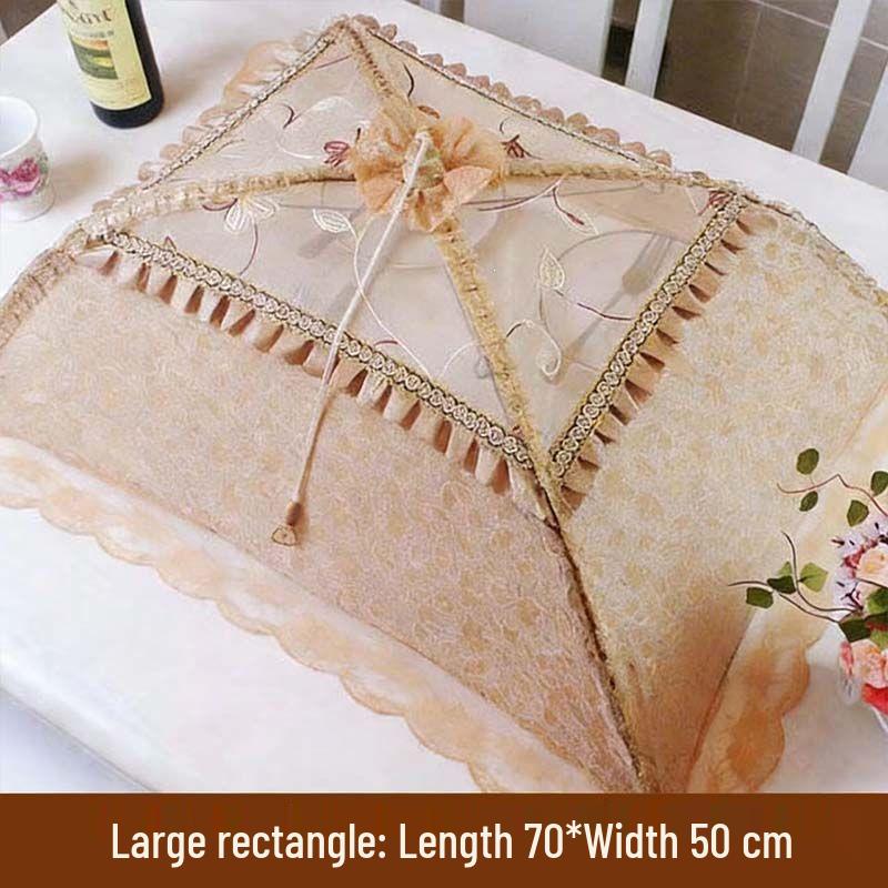 Thickened Rectangular Food Cover for Dining Table - Medium, Large, Extra Large