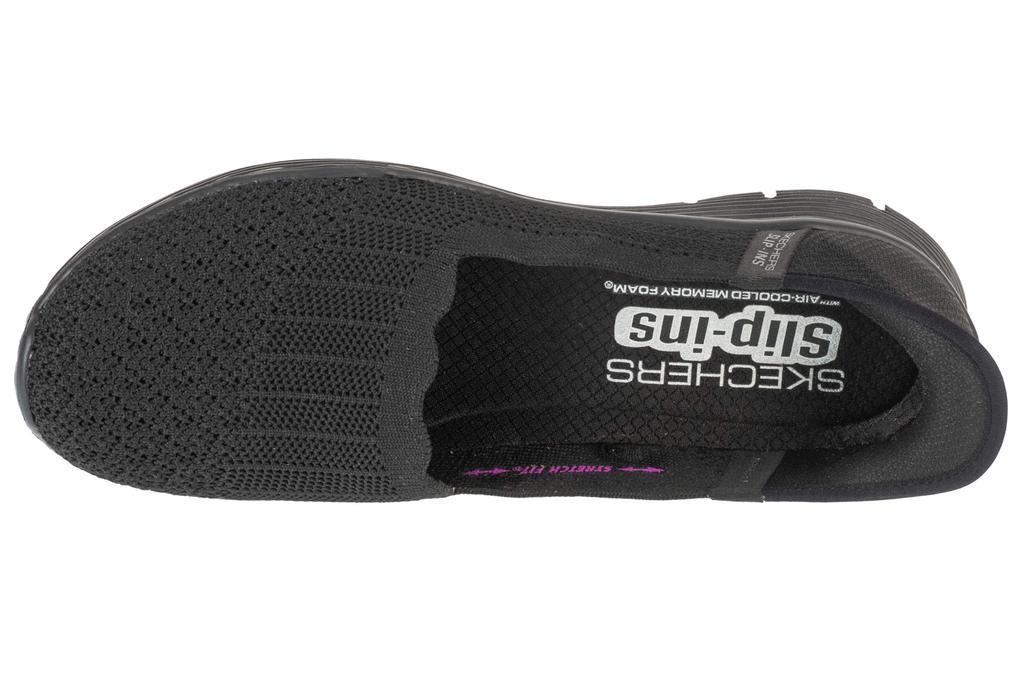 Skechers Slip-ins: Seager - Believe It, Womens black Sneakers