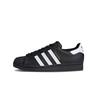 adidas Оригиналы SUPERSTAR Нескользящие Устойчивые к истиранию Низкие Скейтбордические Ботинки Унисекс Черно-Золотые EG4959(Команда129-)