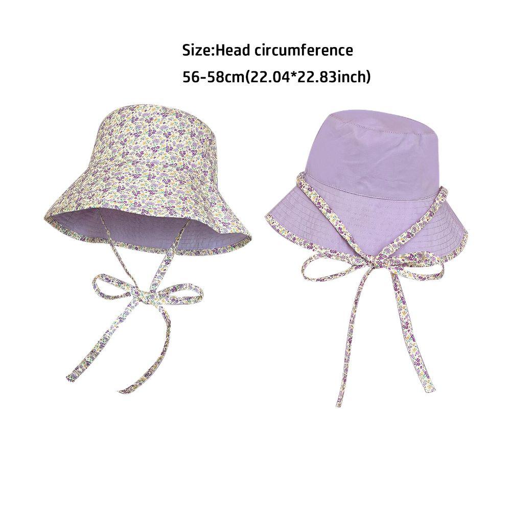 Двусторонняя летняя шляпа от солнца с цветочным принтом, женские кепки, модная шляпа рыбака, для путешествий на открытом воздухе