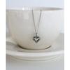 (Silver925) Doubling Heart Necklace