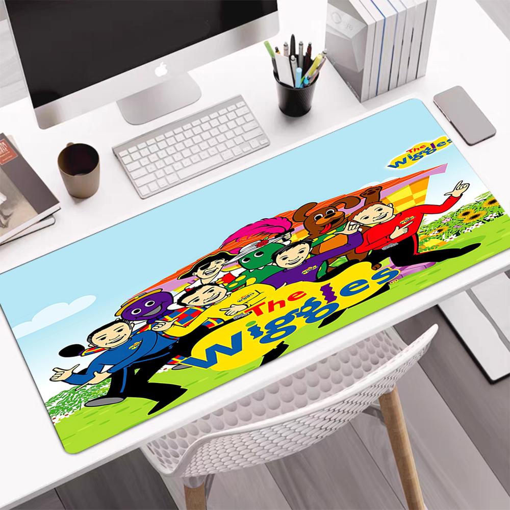 The Wiggles Theme Mouse Pad, Non Slip Rubber Base, Multifunctional Office & Home Decor, Perfect for Workspace Personalization.