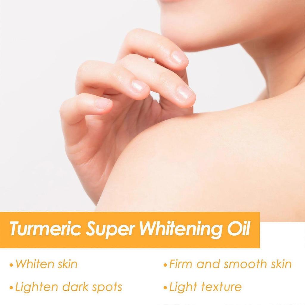 OUHOE Turmeric Skin Care Oil Is A Daily Care Oil That Keeps The Skin Tender, Moist, Refreshing And Non-Sticky