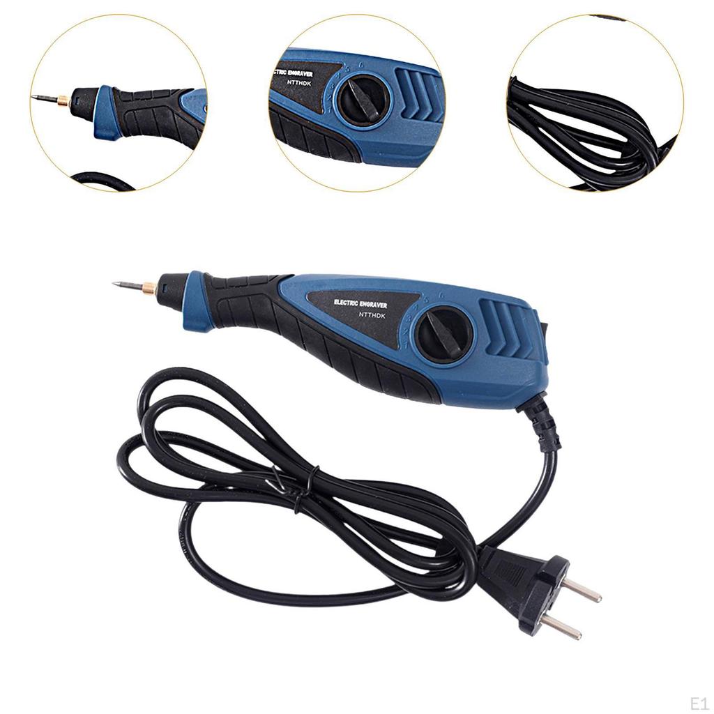 Электрическая гравировальная ручка 25 Вт Ручной гравер для керамики, дерева, поделок своими руками