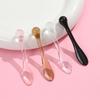 1/3 шт. акриловые косметические лопаточки-скупы с коробкой, ложка для смешивания крема для лица, маски, глины, инструменты для красоты, впитывающий ролик, аппликатор для лица