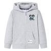 Hoodie with Zipper for Children Grey 92/104/116/128/140