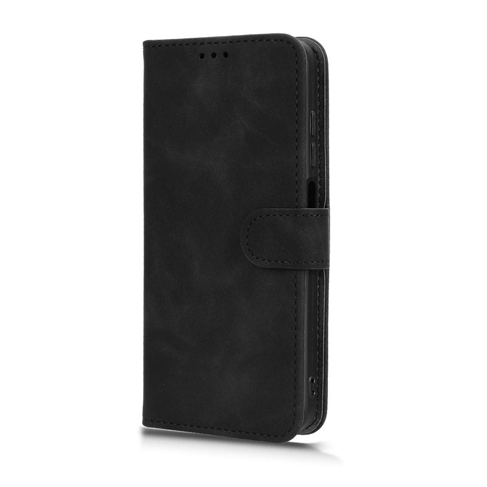 For Oukitel C1 Leather Case Skin Feel Anti Drop Wallet Flip Phone Cover
