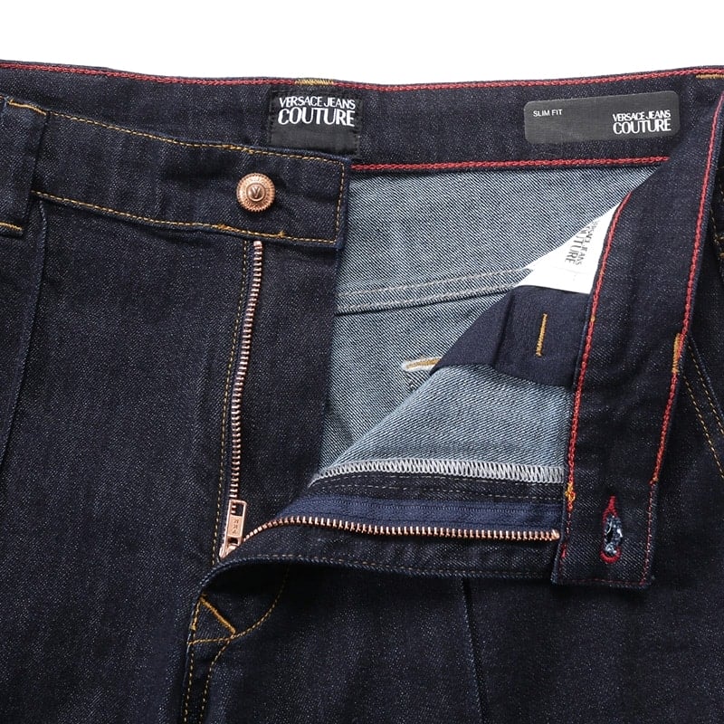 VERSACE JEANS COUTURE FW24 Jeans Men's Indigo 76GAB510-DW022L54-904