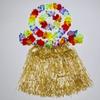 Carnival Ball Dance Performance Grass Skirt Set, Flower Garland, Head Flower, Hand Flower, Children's Grass Skirt