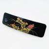 Maeju Lacquerware Lacquerware Barrette Long Rectangular (Small) Kaga (B) 4X-116