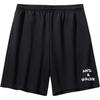 X Seal Look Коллаборация Серия Lifestyle Спорт Простые Буквы Свободный Крой На Шнуровке Повседневные Шорты Мужские шорты Базовый-Черный 952528308-3