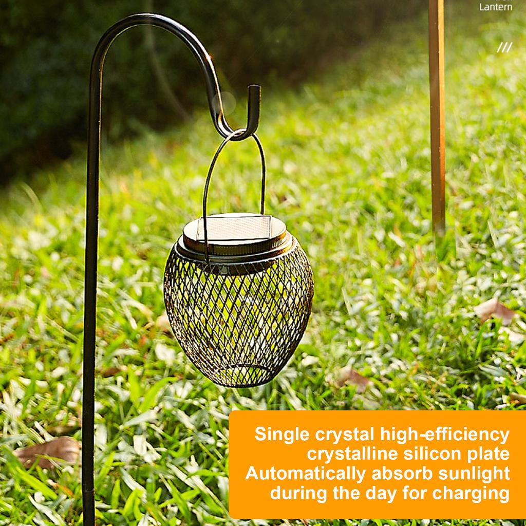 Солнечный фонарь, уличный подвесной светильник на солнечной энергии, садовый двор, пейзажный светильник, подвесной светильник