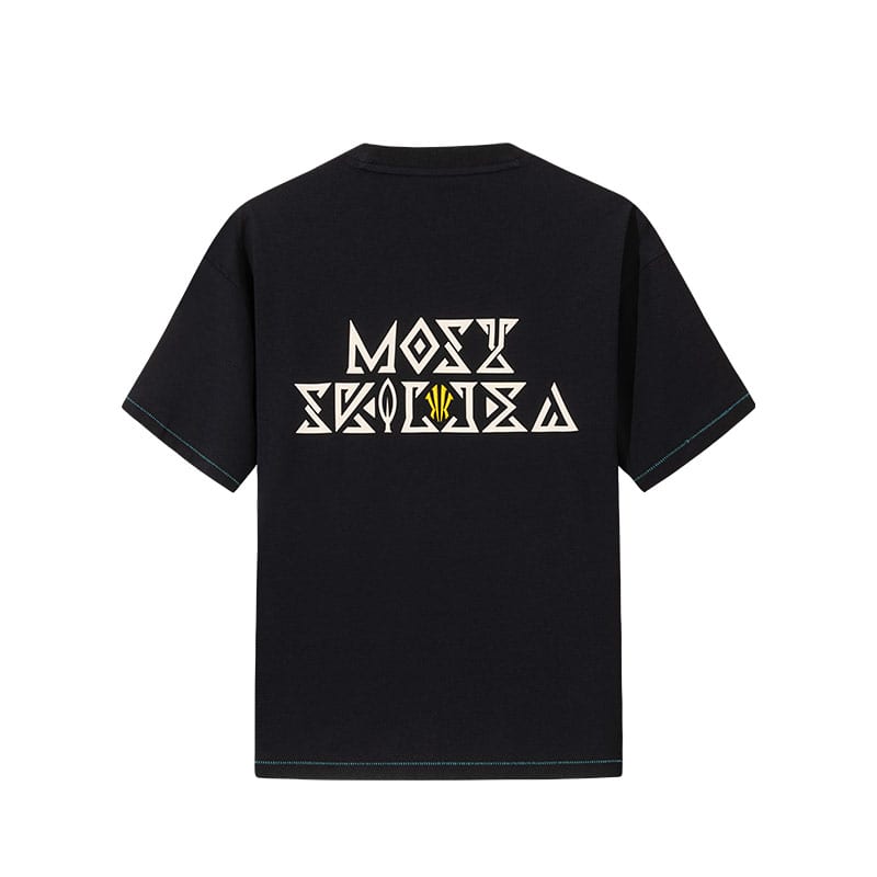 Anta Basketball Collection T Shirt Unisex Black 172521103-4