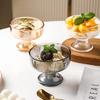 220ml Ice Cream Cup Glass Desserts Goblet Bar Supplies Pudding Cup Salads Fruits