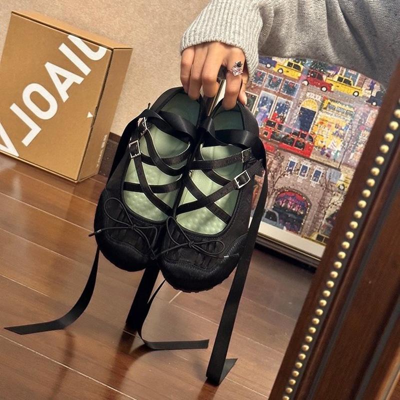 Весенние женские балетки с перекрестным ремешком, модные элегантные туфли с круглым носком, женские удобные балетки в уличном стиле с мягкой подошвой