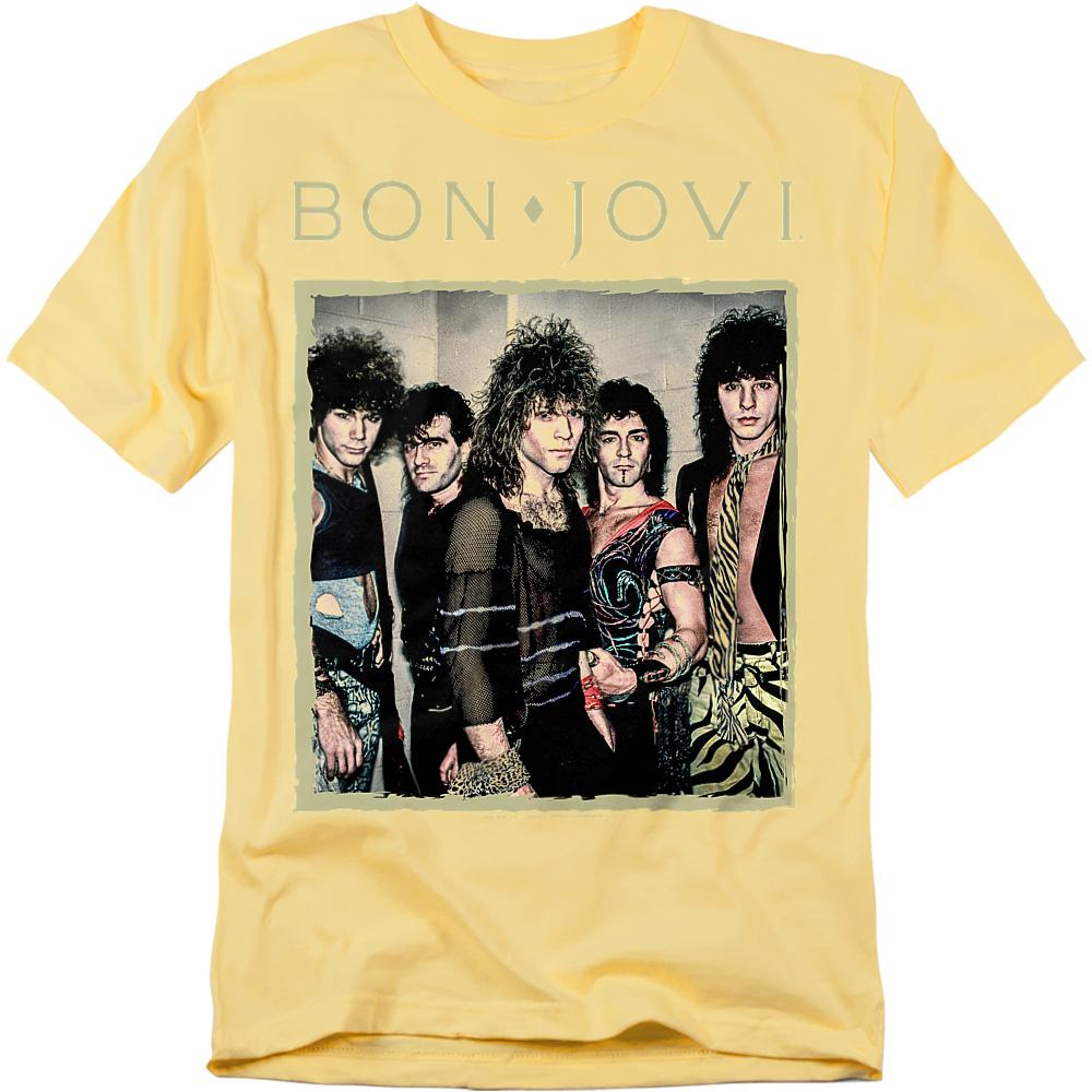Bon Jovi Unisex Adult Framed T-Shirt
