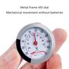 Portable Mini Car Dashboard Thermometer Round Vehicle Thermometer Decoration