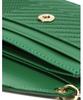 Daks Женские Аксессуары Зеленый Логотип Color Block Коровья Кожа Кошелек для Карт_Dcho5F162E2