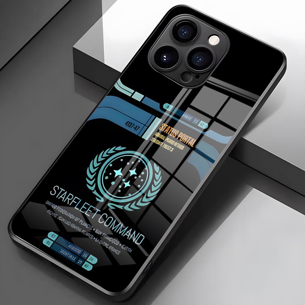 Star Treks Latest Creative Ideas Phone Case For IPhone 17 Pro Max 16 15 14 Pro Max 13 11 X Xs Xr 8 7Plus Glass Cover