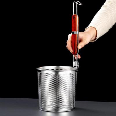 Zhishi Нержавеющая сталь Коммерческое сито для лапши и овощей