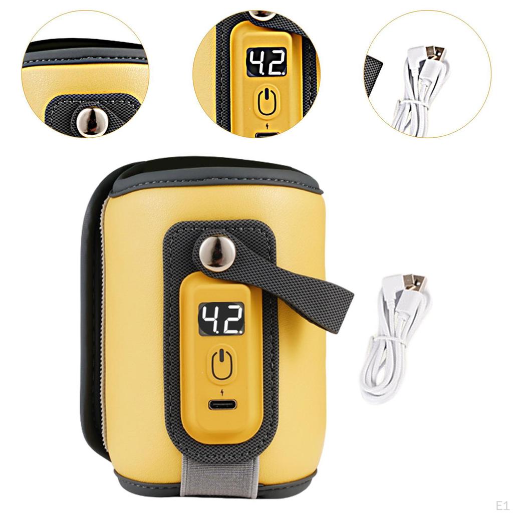 Bottle Warmer Baby Nursing Heater, Support Digital Display Heating Milk Warmer,