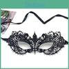 Костюм Полая Вечеринка Кружевная Маска С Украшением Водными Бриллиантами Хэллоуин Для